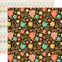 Echo Park - I'd Rather Be Crafting Collection - 12 x 12 Double Sided Paper - Favorite Floral