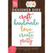 Echo Park - I'd Rather Be Crafting Collection - Designer Dies - Create Handmade Word