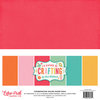 Echo Park - I'd Rather Be Crafting Collection - 12 x 12 Paper Pack - Solids
