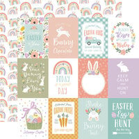 Echo Park - It's Easter Time Collection - 12 x 12 Double Sided Paper - 3 x 4 Journaling Cards