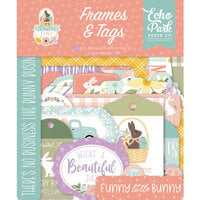 Echo Park - It's Easter Time Collection - Ephemera - Frames and Tags
