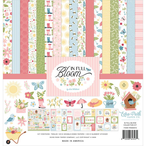 Echo Park - In Full Bloom Collection - 12 x 12 Collection Kit