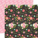 Echo Park - I Heart Crafting Collection - 12 x 12 Double Sided Paper - Fancy Floral