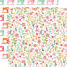Echo Park - I Heart Crafting Collection - 12 x 12 Double Sided Paper - Pretty Flowers