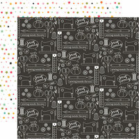 Echo Park - I Heart Crafting Collection - 12 x 12 Double Sided Paper - Sew Lovely