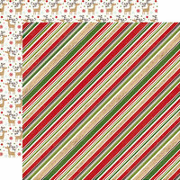 Echo Park - I Love Christmas Collection - 12 x 12 Double Sided Paper - Tree Trimming
