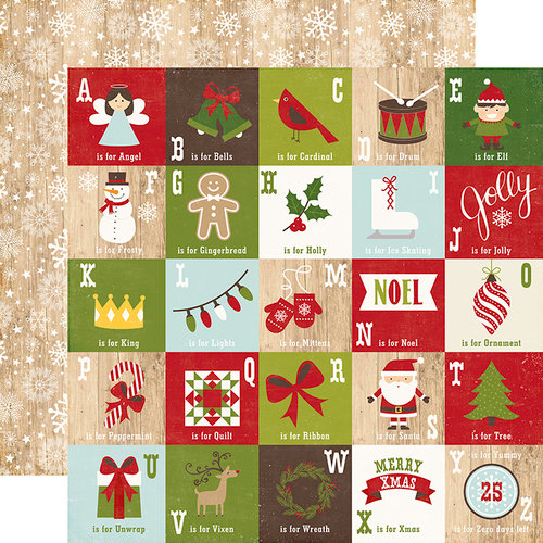 Echo Park - I Love Christmas Collection - 12 x 12 Double Sided Paper - December Magic