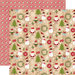 Echo Park - I Love Christmas Collection - 12 x 12 Double Sided Paper - Here Comes Santa