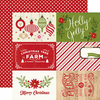 Echo Park - I Love Christmas Collection - 12 x 12 Double Sided Paper - 4 x 6 Journaling Cards