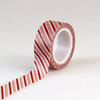 Echo Park - I Love Christmas Collection - Decorative Tape - Candy Cane Stripe