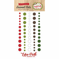 Echo Park - I Love Christmas Collection - Enamel Dots