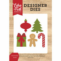 Echo Park - I Love Christmas Collection - Designer Dies - Christmastime