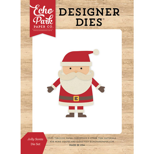 Echo Park - I Love Christmas Collection - Designer Dies - Jolly Santa