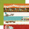 Echo Park - I Love Family Collection - 12 x 12 Double Sided Paper - Border Strips