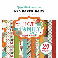 Echo Park - I Love Family Collection - 6 x 6 Paper Pad