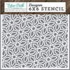 Echo Park - I Love Family Collection - 6 x 6 Stencil - Quilted Stitch