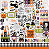 Echo Park - I Love Halloween Collection - 12 x 12 Cardstock Stickers - Elements