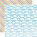 Echo Park - I Love Sunshine Collection - 12 x 12 Double Sided Paper - Blue Sky