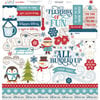 Echo Park - I Love Winter Collection - 12 x 12 Cardstock Stickers - Elements
