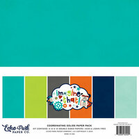 Echo Park - Imagine That Boy Collection - 12 x 12 Paper Pack - Solids