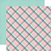 Echo Park - Imagine That Girl Collection - 12 x 12 Double Sided Paper - Princess Plaid