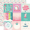 Echo Park - Imagine That Girl Collection - 12 x 12 Double Sided Paper - 4 x 4 Journaling Cards