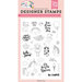 Echo Park - Imagine That Girl Collection - Clear Photopolymer Stamps - Wonderful Day