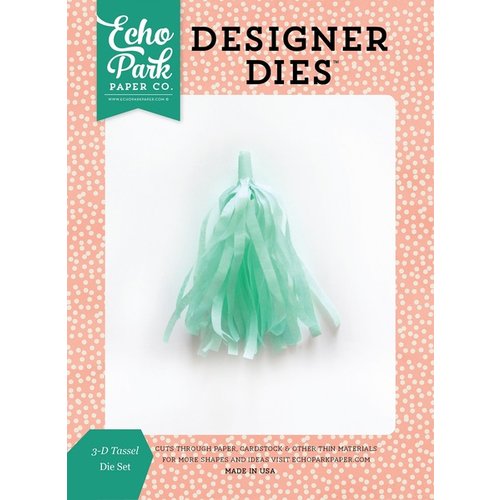 Echo Park - Just Be You Collection - Designer Dies - 3D Tassel