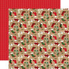 Echo Park - Jingle All The Way Collection - Christmas - 12 x 12 Double Sided Paper - By The Chimney