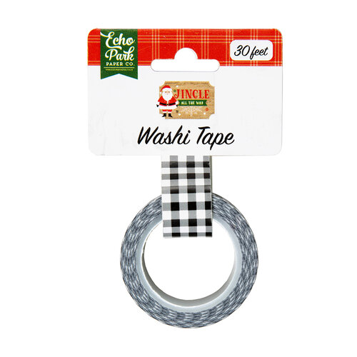 Echo Park - Jingle All The Way Collection - Christmas -Washi Tape - Cheerful Plaid