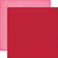 Echo Park - Jack and Jill Collection - Girl - 12 x 12 Double Sided Paper - Red