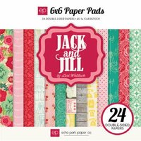 Echo Park - Jack and Jill Collection - Girl - 6 x 6 Paper Pad