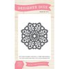 Echo Park - Jack and Jill Collection - Girl - Designer Dies - Heart Doily