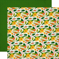 Echo Park - Jungle Safari Collection - 12 x 12 Double Sided Paper - Wilderness Floral