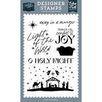 Echo Park - Joy To The World Collection - Photopolymer Stamps - Light Of The World