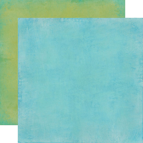 Echo Park - Keepin Cozy Collection - 12 x 12 Double Sided Paper - Teal
