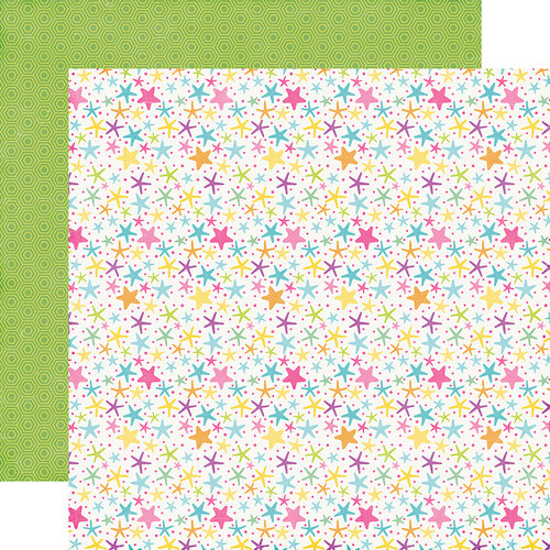 Echo Park - Let's Be Mermaids Collection - 12 x 12 Double Sided Paper - Stars of the Sea