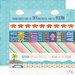 Echo Park - Let's Be Mermaids Collection - 12 x 12 Double Sided Paper - Border Strips