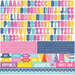 Echo Park - Let's Be Mermaids Collection - 12 x 12 Cardstock Stickers - Alphabet