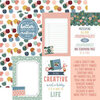 Echo Park - Let's Create Collection - 12 x 12 Double Sided Paper - 4 x 6 Journaling Cards