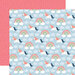 Echo Park - Little Dreamer Girl Collection - 12 x 12 Double Sided Paper - Riding Rainbows