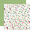 Echo Park - Little Dreamer Girl Collection - 12 x 12 Double Sided Paper - Pocketful of Posies