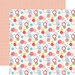 Echo Park - Little Dreamer Girl Collection - 12 x 12 Double Sided Paper - Dancing Dots