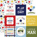 Echo Park - Little Dreamer Boy Collection - 12 x 12 Double Sided Paper - 4 x 4 Journaling Cards