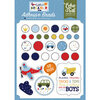 Echo Park - Little Dreamer Boy Collection - Self Adhesive Decorative Brads