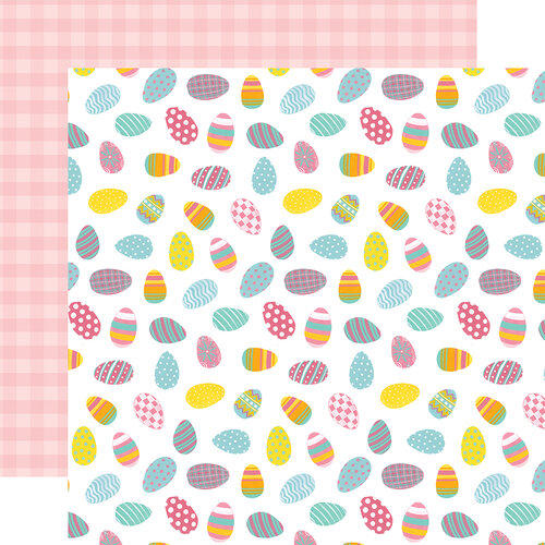 Echo Park - I Love Easter Collection - 12 x 12 Double Sided Paper - Eggscellent