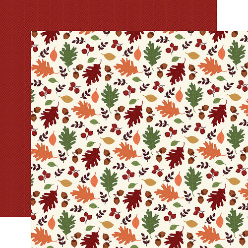 Echo Park - I Love Fall Collection - 12 x 12 Double Sided Paper - Fall Is Here