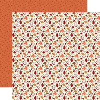 Echo Park - I Love Fall Collection - 12 x 12 Double Sided Paper - Elements Of Fall