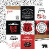 Echo Park - Let's Go Anywhere Collection - 12 x 12 Double Sided Paper - 4 x 4 Journaling Cards