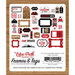 Echo Park - Let's Go Anywhere Collection - Ephemera - Frames and Tags